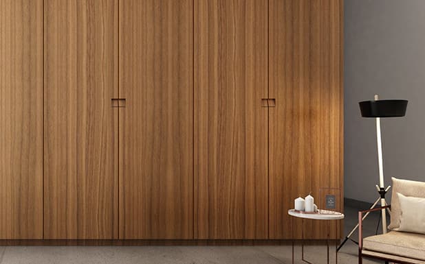 Elegant Veneer-finish Designer Doors