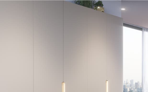 PU Matt Finish Lacquered Door