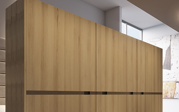 Three-door Overlay European Sliding Fittings