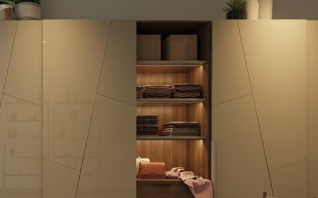 Four-door Synchro Hettich system