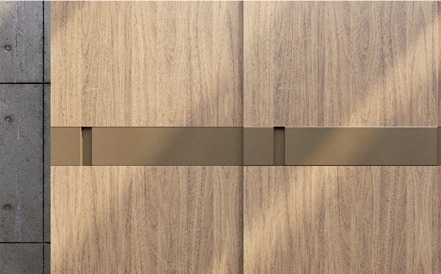 Three-door Overlay European Sliding Fittings