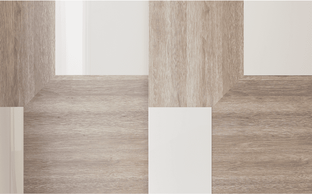 Handleless Two-door Overlay European Fitting