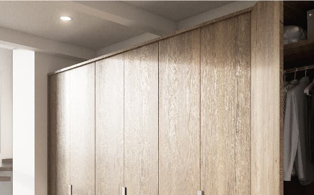 Dual tone Finishes of Veneer and Matt PU