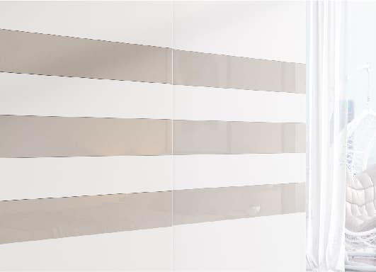 Combination of PU Lacquered Glossy and Matt Finishes