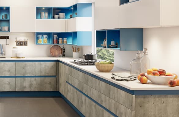 Combination of PU and Laminate Colours